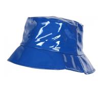 -Nyls Création-Chapeau Pluie Bleu Tendance Bob Impermeable Vernis Pluyx - Bleu Taille unique