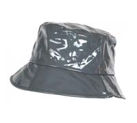 -Nyls Création-Chapeau Pluie Gris Tendance Bob Impermeable Vernis Pluyx - Gris Taille unique