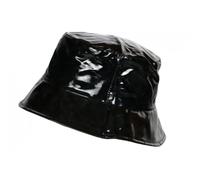 -Nyls Création-Chapeau Pluie Noir Tendance Bob Impermeable Vernis Pluyx - Noir Taille unique
