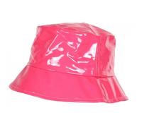 -Nyls Création-Chapeau Pluie Rose Tendance Bob Impermeable Vernis Pluyx - Rose Taille unique