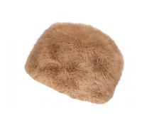 Nyls Création Chapka Toque Fourrure Beige Femme Doublure Polaire Classe Maritza - Taille Unique - Beige