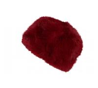 Nyls Création Chapka Toque Fourrure Bordeaux Femme Doublure Polaire Classe Maritza - Taille Unique - Rouge