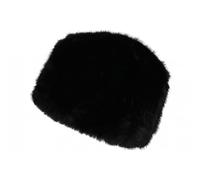 Nyls Création Chapka Toque Fourrure Noire Femme Doublure Polaire Classe Maritza - Taille Unique - Noir
