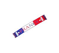 Nyls Création Echarpe Supporter France Drapeau Tricolore Bleu Blanc Rouge Style Sport - Taille unique - Bleu