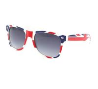 Nyls Création Lunettes de Soleil Enfant Angleterre Drapeau Britannique UK 3 a 9 ans - Taille unique - Rouge