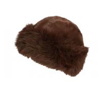 Nyls Création Toque Chapka Fourrure Marron Femme Classe Doublure Polaire Masha - Taille Unique - Marron