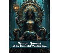 Nymph Queens of the Elemental Wonders Saga: Realistic Grayscale Coloring Book for Adults and Teens featuring Water-Wielding Heroines and Enchanting Mermaids