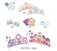Nymphea coffret multi activites collage - DJECO - Pack petites fournitures - Beige
