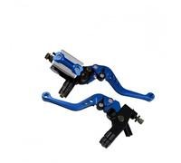 Nymzooi Leviers de frein Levier de frein et d'embrayage pour Yamaha Aerox 50 XT 660 WR450F MT 03 R1 2007 JOG RR FZ1(Bleu)