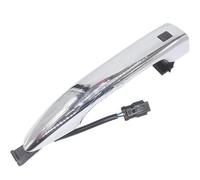 Nymzooi Poignée de porte latérale Poignée de porte extérieure chromée pour Hyundai pour Grand I10 2014-2024 (82651-B4200/82661-B4200)(82651-B4200)