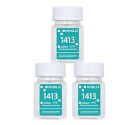 Nynelly 1413 μS/cm Solution d'étalonnage, Solution Tampon Standard de sel de Conductivité pour un étalonnage Précis Testeur de Salinité, Mesureur EC, Testeur TDS, 3 Bouteilles de 50 ml