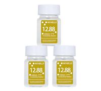 Nynelly Étalonnage de La Conductivité Solution EC 12,88 mS/cm pour Testeur de Salinité, du Mesureur EC, du Mesureur TDS, 3 Bouteilles de 50mL de Solution Tampon Standard de Sel de Conductivité
