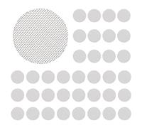 Nynkyon Lot de 50 tamis de tuyau en acier inoxydable, tamis de gaze en maille, écran de filtre de tuyau de 15 mm pour narguilé, bong, tuyau de forage