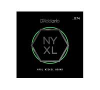 D'Addario Corde pour guitare électrique NYNW074 Nickel Wound Tirant .074