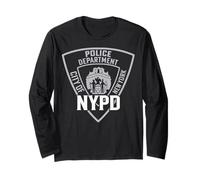 NYPD New York Police Department US Bleu doublé Manche Longue
