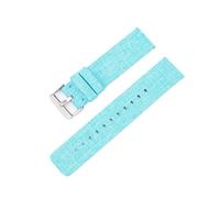 NYPTS Bracelet en nylon 12/14/16/18/20/22 mm compatible avec les montres connectées 6, 5 et 4 Classic 40 et 44 mm, compatible avec les montres GT, idéal for un usage quotidien(Blue,12mm)