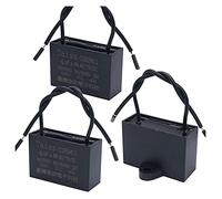 NYRXRYTCA Condensateur de Ventilateur de Plafond CBB61 4,5 uf for transformateur de Puissance Tech 2 Fils 50/60 Hz 450 V CA(3pcs-4uf)