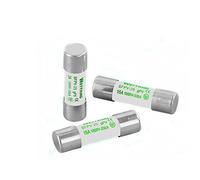 NYRXRYTCA Fusible Solaire PV 1000 V DC 10 x 38 mm 1 A 3 A 5 A 10 A 15 A 20 A 25 A 30 A for la Protection du système d'alimentation photovoltaïque Transformateur de Puissance fondu en Argent Pur(5a)