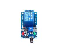 NYRXRYTCA Module de capteur de détection 1 Canal 5 V/12 V Module de Relais de capteur d'alarme Incendie Module de Relais de récepteur Infrarouge(12V)