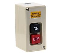 NYRXRYTCA TBSP-330 3 Phases 3.7KW 30A Bouton-Poussoir de Puissance Bouton-Poussoir de Commande Interrupteur Marche-arrêt Panneau transformateur de Puissance