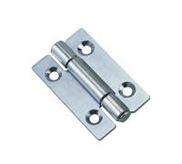 NYRXRYTCA Thickened Narrow Edge Square Iron Hinge Industrial Electrical Automation Equipment Box Cabinet Door 1Pcs