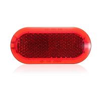 NYSAASDST 1Pc 6Q0947419 Lampe De Porte Voiture Réflecteur Voyant D'avertissement Rouge Pour VW Pour Coccinelle Pour Caddy Pour Polo Pour Touran Illumination Feu Arrière