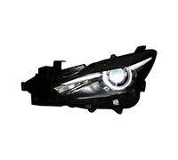 NYSAASDST 2 Pièces Phare Avant De Voiture Pour Mazda 3 2017-2018 Pour Mazda3 Pour Axela Pour Fiesta Automobile Led Lentille Clignotant Dynamique Phare Coque Lentille(Xenon)
