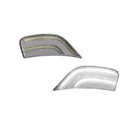 NYSAASDST Clignotant de rétroviseur 2 Feux De Position Latéraux Avant À LED Pour Chevy Pour Suburban Pour Tahoe 2021 2022 2023 Indicateur Direction(C Shell White Light)