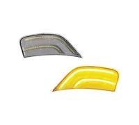 NYSAASDST Clignotant de rétroviseur 2 Feux De Position Latéraux Avant À LED Pour Chevy Pour Suburban Pour Tahoe 2021 2022 2023 Indicateur Direction(C Shell Yellow Light)
