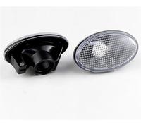 NYSAASDST Clignotant de rétroviseur 2x Pour Mercedes Pour Benz W168 W639 W447 Pour Citan W415 Pour Smart 450 452 Clignotants Feux De Position Latéraux Coque Boîtier Indicateur Direction(Clear)