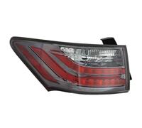 NYSAASDST Feux arrière Feu Arrière Latéral Gauche/droit Pour Lexus Pour CT200H 2011 2012 2013 2014 2015 2016 Feu Arrière Feu Stop Avec Feu arrière auto(La gauche)