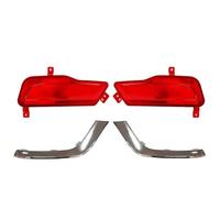 NYSAASDST Feux arrière Feu De Pare-choc Arrière Pour MG Pour ZS ZX 17-19 Réflecteur Décoratif Garniture D'avertissement Feu Antibrouillard Pièces Feu arrière auto(1 jeu)