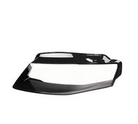 NYSAASDST Feux Jour Avant Paire Coques Phare Pour A4 A4L B8 2009 2010 2011 2012 Couvercle Avant Lentille D'abat-jour Transparente Bloc Optique(La gauche)