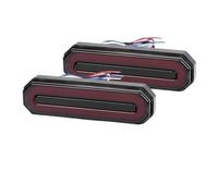 NYSAASDST freinage stroboscopique Feu arrière 109 LED 3 1 feux arrière à LED 12/24V clignotants arrière séquentiels feux freinage DRL pour camion tout-terrain 4x4(2pcs 45LED 125mm)