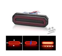 NYSAASDST freinage stroboscopique Feu Stop LED 3 En 1 Pour Pare-chocs Arrière Clignotant Rouge Pour Camping-car Bulldozer Grue 12/24 V DRL(1x Long Brake Light)