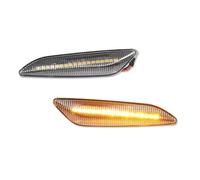 NYSAASDST Indicateur Pour Chrysler Pour Ypsilon 846 2011-2016 2017 2018 2019 2020 Feu De Position Latéral Avant À LED Dynamique Clignotant Feux Stop(Clear)