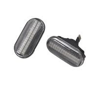 NYSAASDST Indicateur Pour Nissan Pour Pathfinder III R51 Pour Qashqai J10 JJ10 Pour Tiida C11 LED Clignotants Fluides Feux Position Latéraux Feux Stop(Crystal)