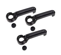 NYSAASDST Poignée Porte Latérale Coulissante 1 Ensemble Poignée Porte Extérieure Voiture Et Couvercle Hayon Garniture ABS Noire Pour Jeep Pour Wrangler JK JKU 2 Portes 2007-2023