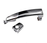 NYSAASDST Poignée Porte Latérale Coulissante Poignée Porte Extérieure Avant Gauche Voiture Argentée Style 96468266 Pour Vauxhall Pour Antara 2.0 2.4 2007 2008 2009 2010 2011 2012