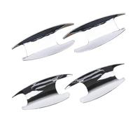 NYSAASDST Poignée Porte Latérale Coulissante Poignée Porte Extérieure Voiture ABS Garniture Couvercle Bol Argentée Pour Benz CE GLC Classe W205 W213 X253 4 Pièces/ensemble