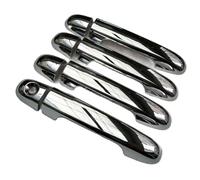 NYSAASDST Poignée Porte Latérale Coulissante Pour Hyundai I30 2007 2008 2009 2010 2011 2012 poignée de porte extérieure de voiture accessoires de couverture de poignée de porte chromée(K-1)