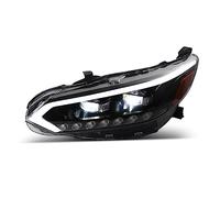 NYSAASDST Pour Sentra 14th Gen 2020-2022 Phares De Voiture LED Animation DRL Clignotant Mobile 4 Bas Et Haut Lentille Phare Phare Coque Lentille