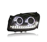 NYSAASDST Pour Toyota Pour Rav4 Pour Rav 4 2009-2012 Phares Led Drl Lampe Frontale Clignotant Ange Yeux Lentille De Phare Coque Lentille(Xenon kit)