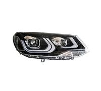 NYSAASDST Pour Vw Pour Touareg Phare Led 2011-2015 Drl Hid Option Lampe Frontale Angel Eye Bi Faisceau Xénon 2 Pièces Phare Coque Lentille