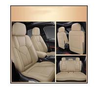 NYSAASDST Siège Voiture Ensembles pour Ford pour Mondeo Mk4 pour Focus pour Kuga pour Fiesta pour Mustang pour Edge Housses Siège Voiture(Beige)