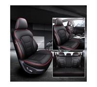 NYSAASDST Siège Voiture Ensembles pour Jaguar pour Xf pour XE pour F-Pace pour XJ L Housse Siège Voiture Antidérapante Et Imperméable Accessoires Automobiles(5Pcs-Black Line)