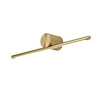NYSCR Brushed Brass Bathroom Vanity Light Fixtures, LED Bathroom Lighting Fixtures Over Mirror, Modern Cabinet Lights Bathroom Wall Light Vanity Bar Lights 3 Color Mode 3000-6000K Interesting