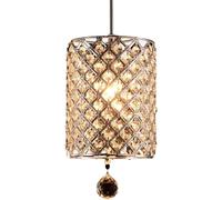 NYSCR Crystal Chandelier, Modern Radiant Radiant Crystal Pendant Light Bedroom Salon Ajustement de Plafond ajusté Éclairage, Lustre, Lustre