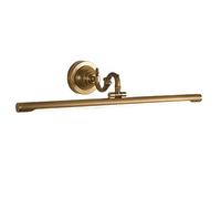 NYSCR Lumières de Miroir de Salle de Bain, lumière d'image à LED Vintage avec tête de Lampe à 240 ° réglable, éclairage de Maquillage Lampe Murale intérieure pour l'éclairage des œuvres d'art,
