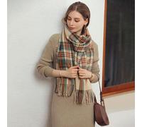 NYSDM Écharpe Chaude à Carreaux de Style écossais pour Femmes, châle Doux et Long, pour Noël, Saint-Valentin, Petite Amie, épouse, Maman